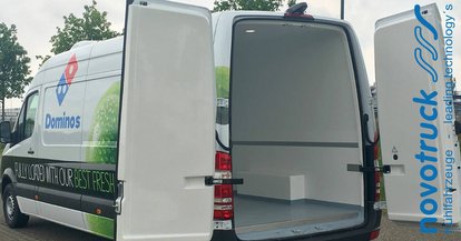 ATP-geprüfter Kühltransporter von novotruck transporter dominos 