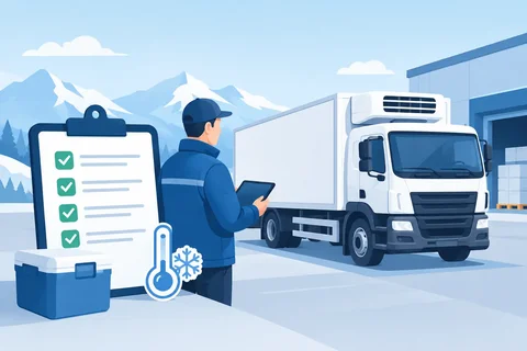 Tiefkühllogistik Checkliste für sichere Touren