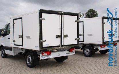 Kühltransporter Kühlfahrzeug Kühlaufbau von novotruck als Dönerbox