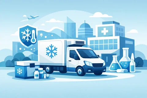 GDP-konforme Kühltransporter für Pharma