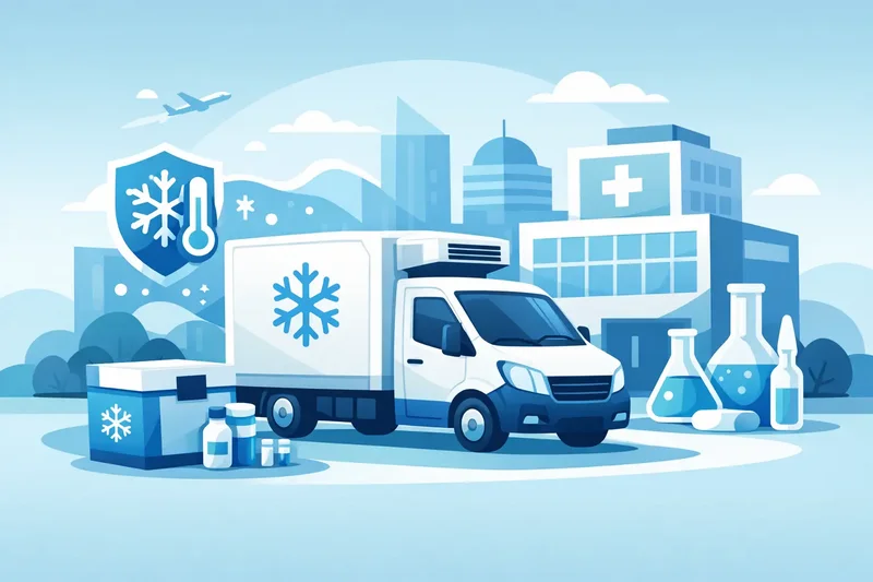 GDP-konforme Kühltransporter für Pharma