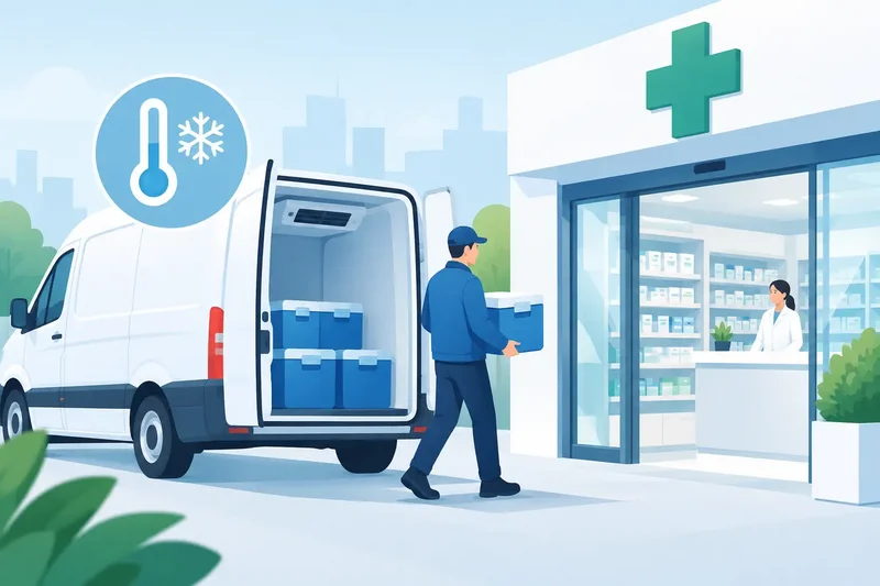Kühltechnik für die Apothekenbelieferung