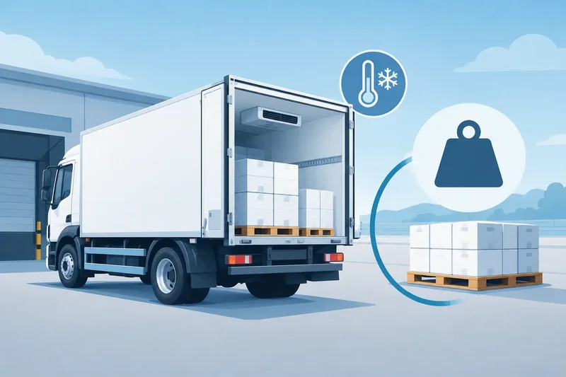Wie viel Nutzlast hat ein Kühltransporter?