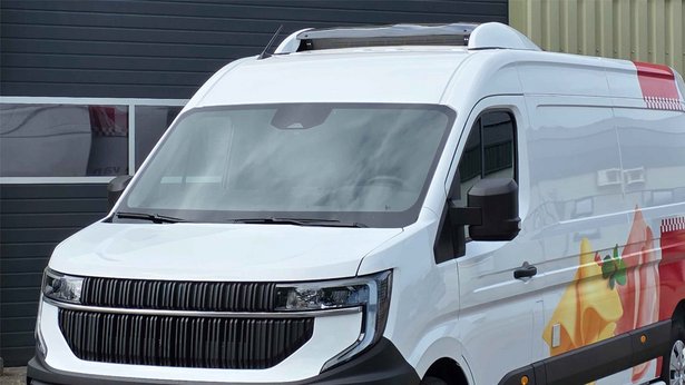 novotruck contourcool Dacheinbau außen 