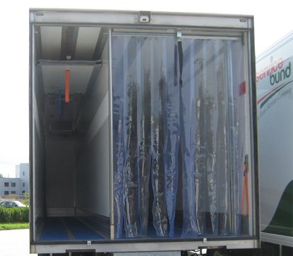 novotruck multitemperaturfahrzeug mit fixer Längstrennung Service Bund