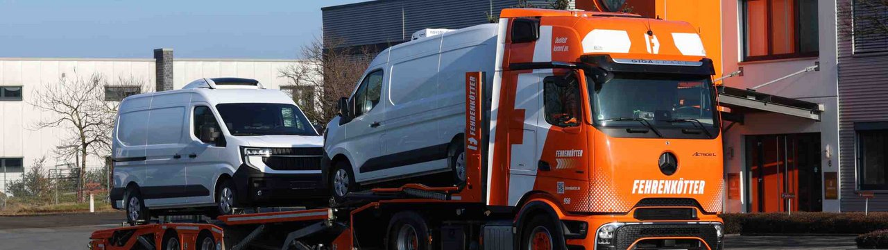 Fahrzeugtransport mit Fehrenkötter vor Ihre Tür 