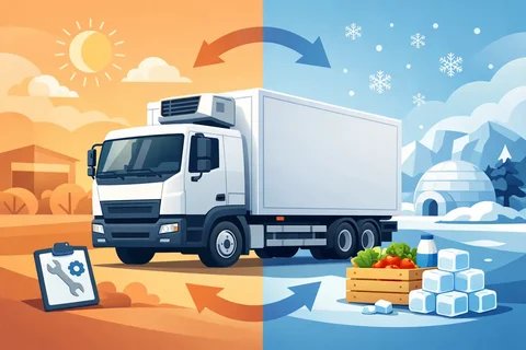 Kühlkofferaufbau für Lkw nachrüsten: Lohnt es sich?