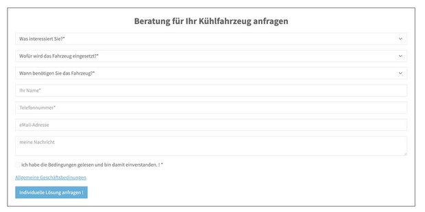 leider funktioniert unserer neue Anfrage zur Zeit nicht - benutzen Sie bitte eMail, WhatsApp oder rufen Sie an.