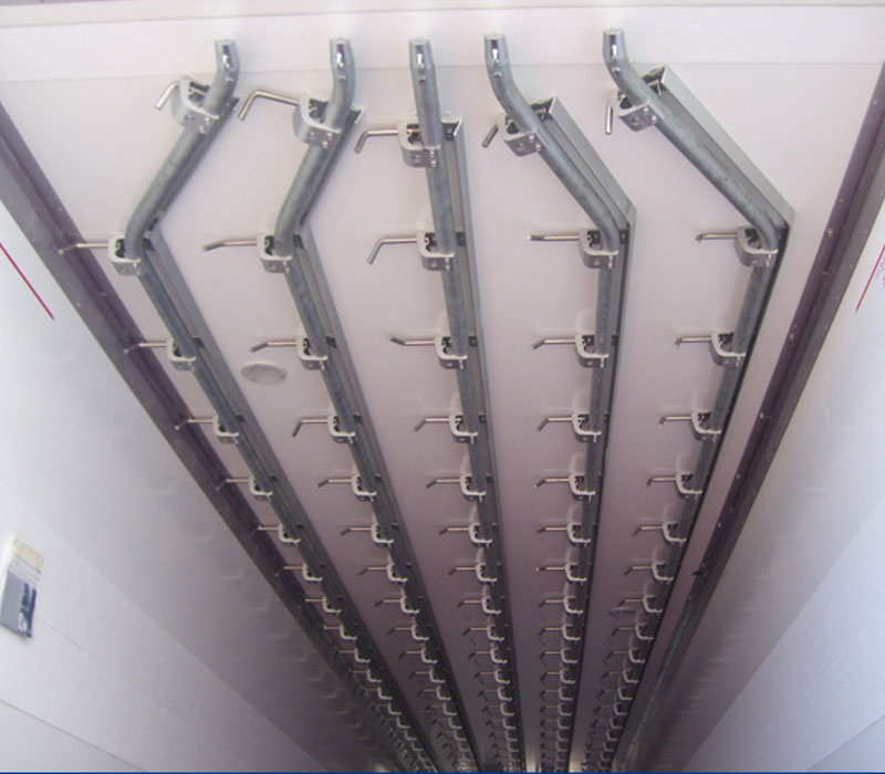Meat hanger systems for perfect meat processing