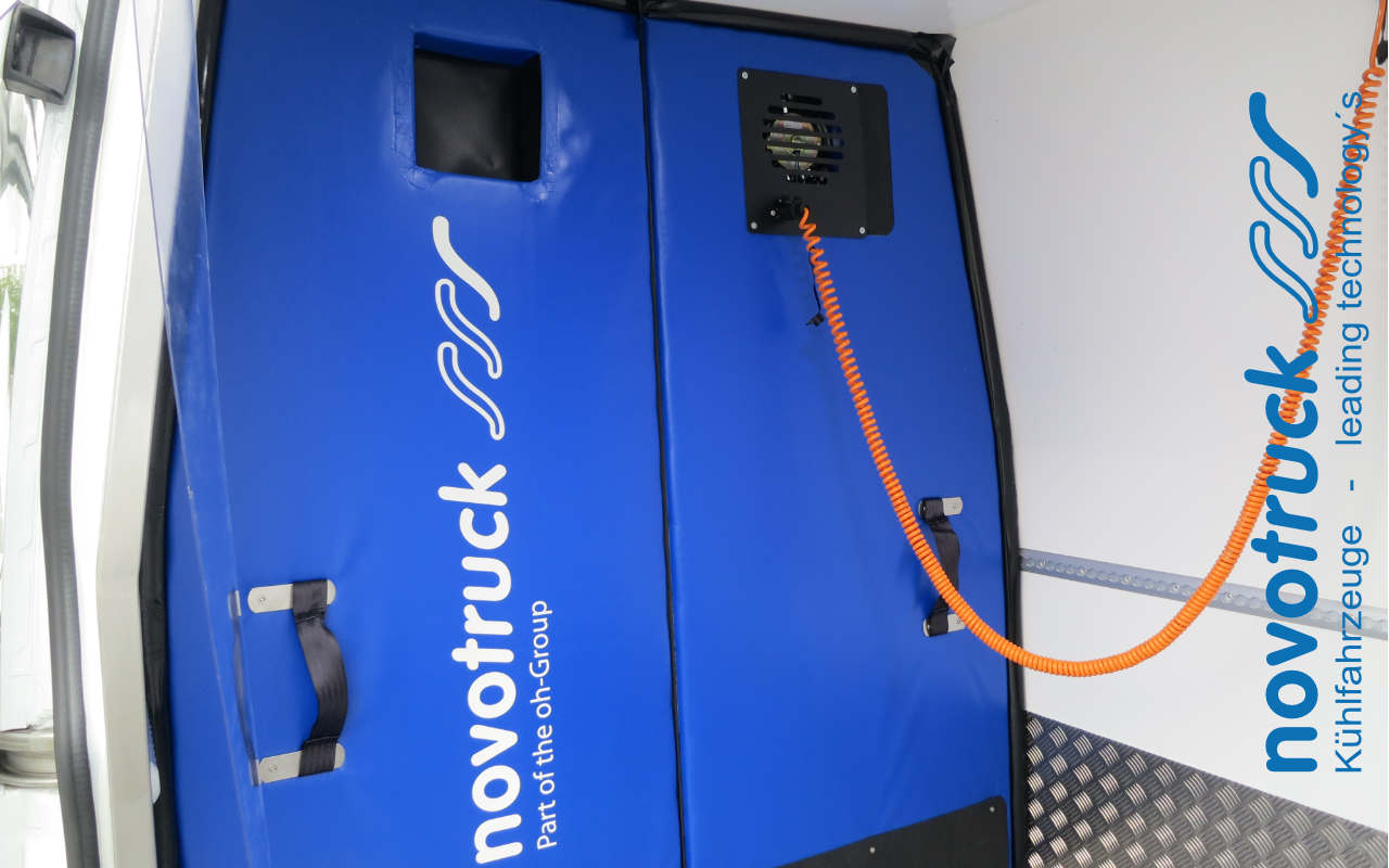 novotruck Kühlfahrzeuge - führende Technologie's. Kühlwagen - Wasserablauf offen